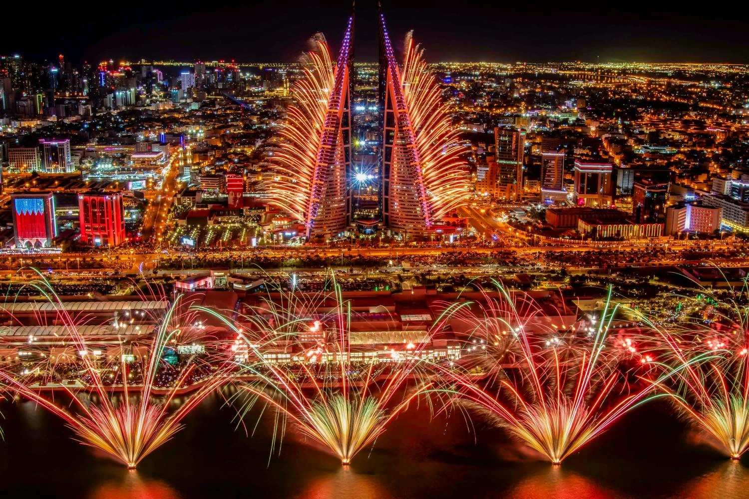 البحرين تخطف أنظار العالم باحتفالات رأس السنة 2026