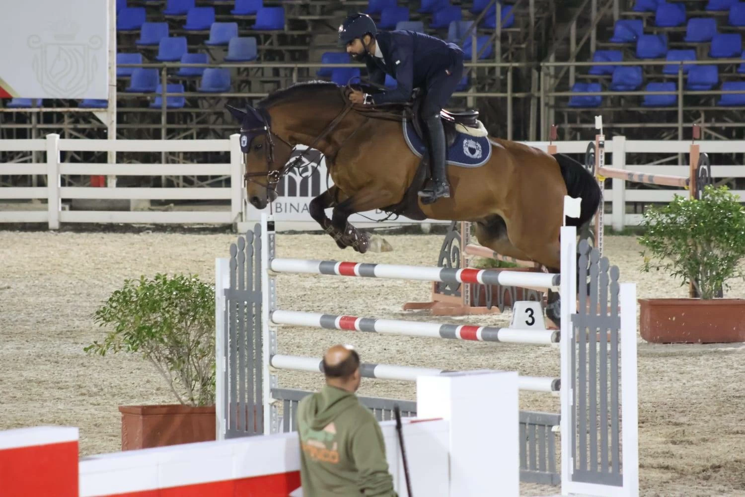 فريق "الداخلية" لقفز الحواجز يحقق المركز الأول في المسابقة الكبرى لبطولة الاتحاد الملكي