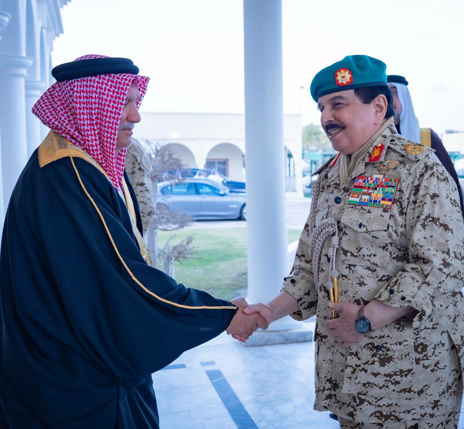 الملك يُشرّف حفل زواج الشيخ محمد بن حمد بن محمد بن سلمان آل خليفة