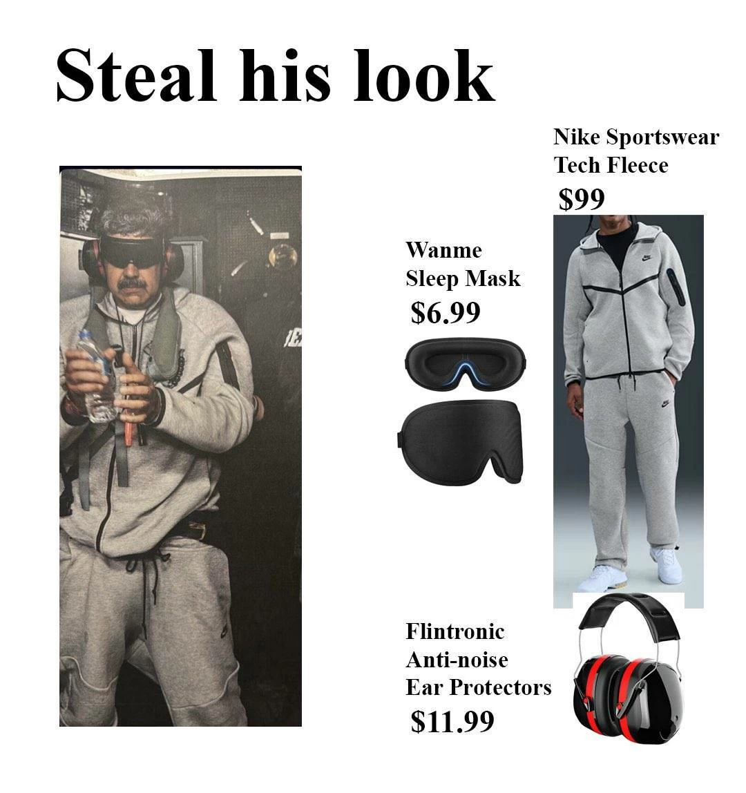 قفزة تاريخيّة.. صورة مادورو تُشعل الطلب على بدلات نايكي