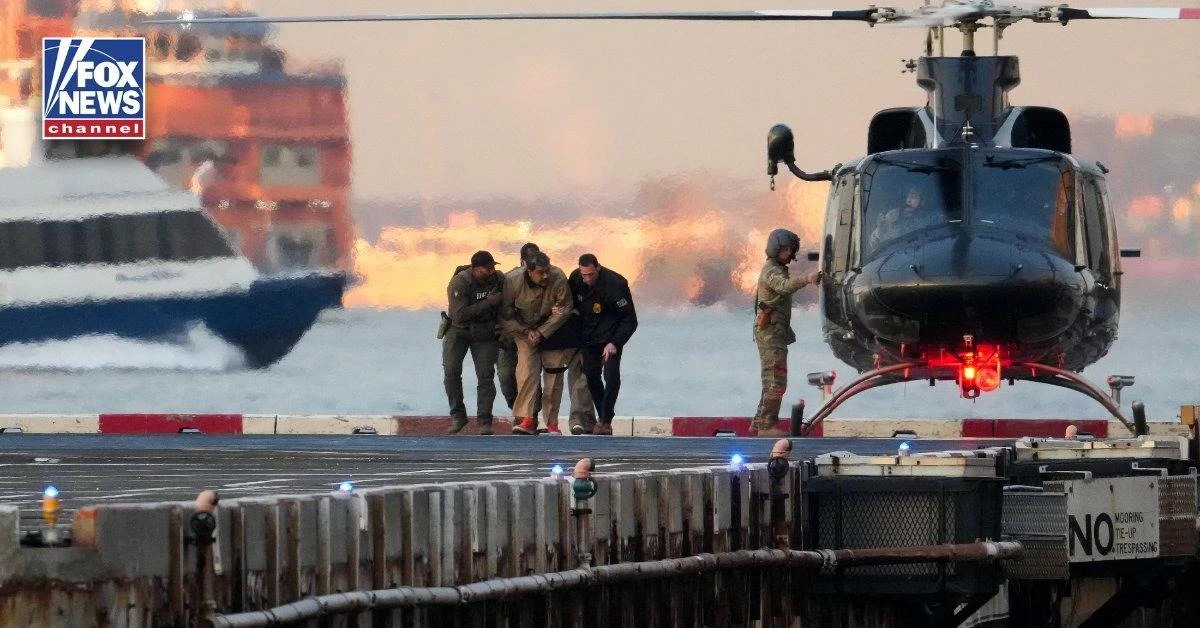 وصول مادورو وزوجته إلى المحكمة في نيويورك للمثول أمامها 