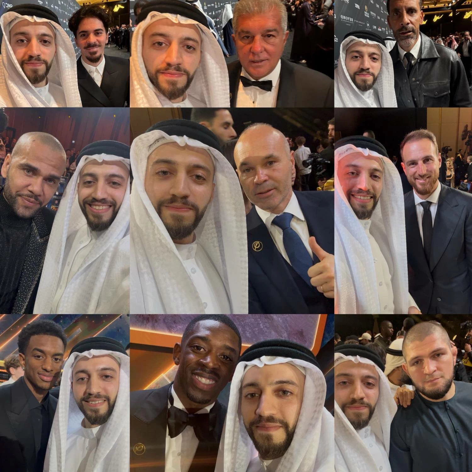 (عبودينهو) يُحقق لقب المهارات الكروية ويحضر حفل (سوكر غلوب)