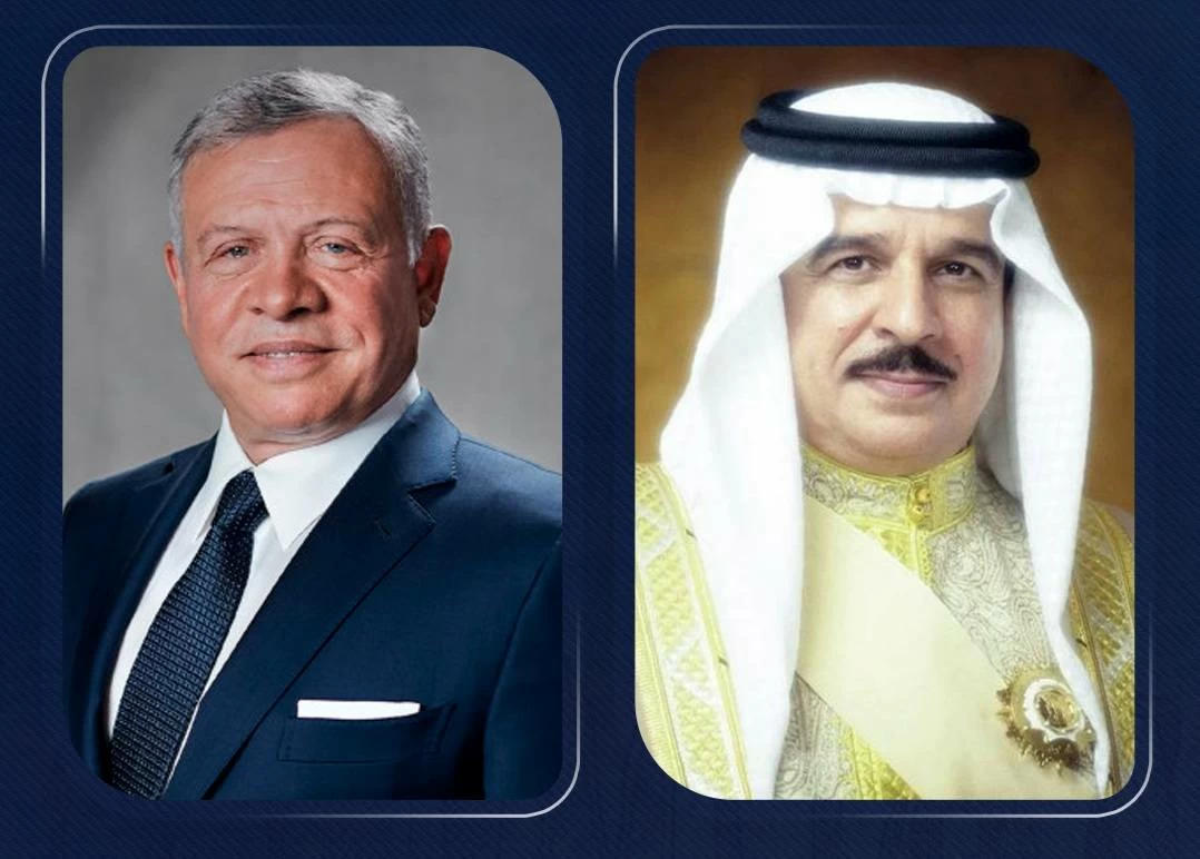 جلالة الملك المعظم يعزي العاهل الأردني في وفاة رئيس الوزراء الأردني الأسبق