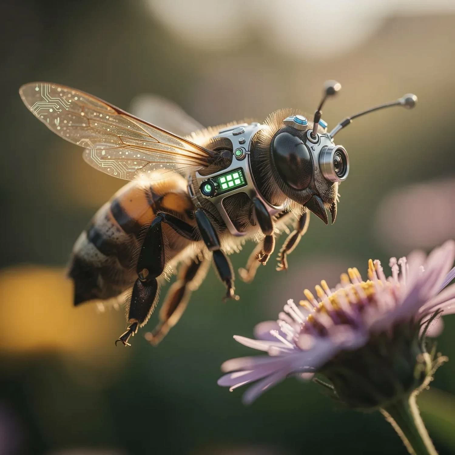 تقنية صينية جديدة تتيح توجيه النحل عبر رقائق إلكترونية فائقة الخفة