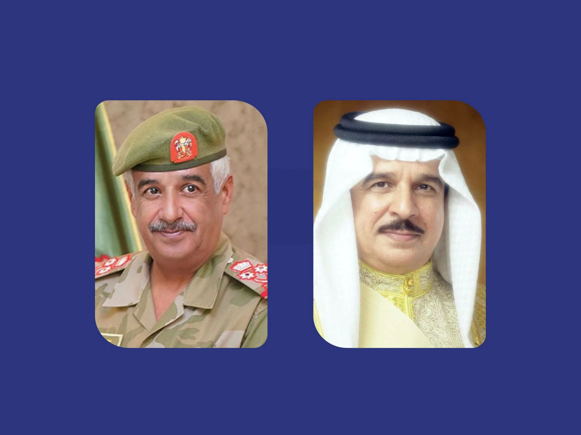 الملك القائد الأعلى للقوات المسلحة يتبادل التهاني مع رئيس الحرس الوطني