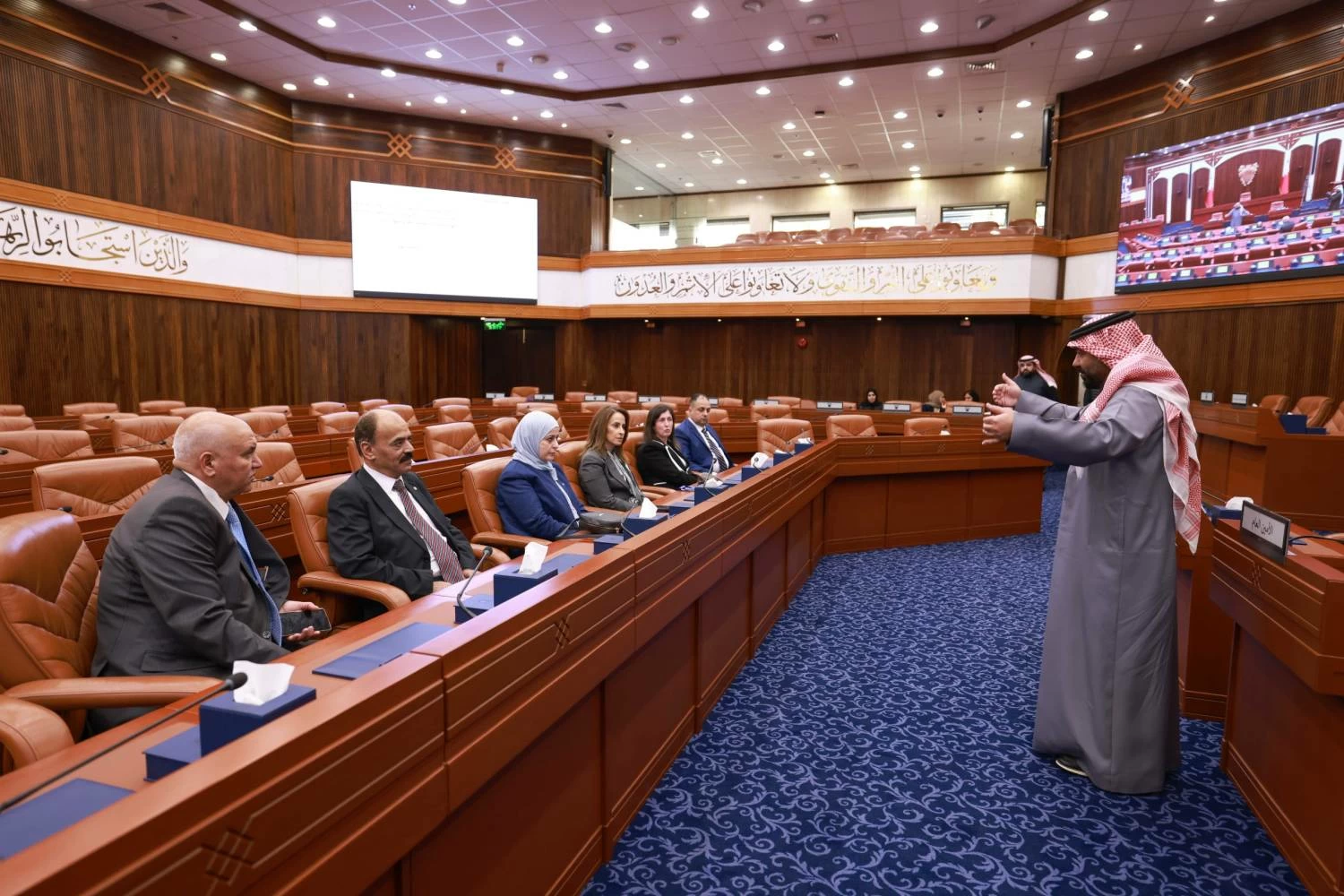 "أمانة الشورى" تستقبل وفدًا من الأمانة العامة لمجلس الأعيان الأردني