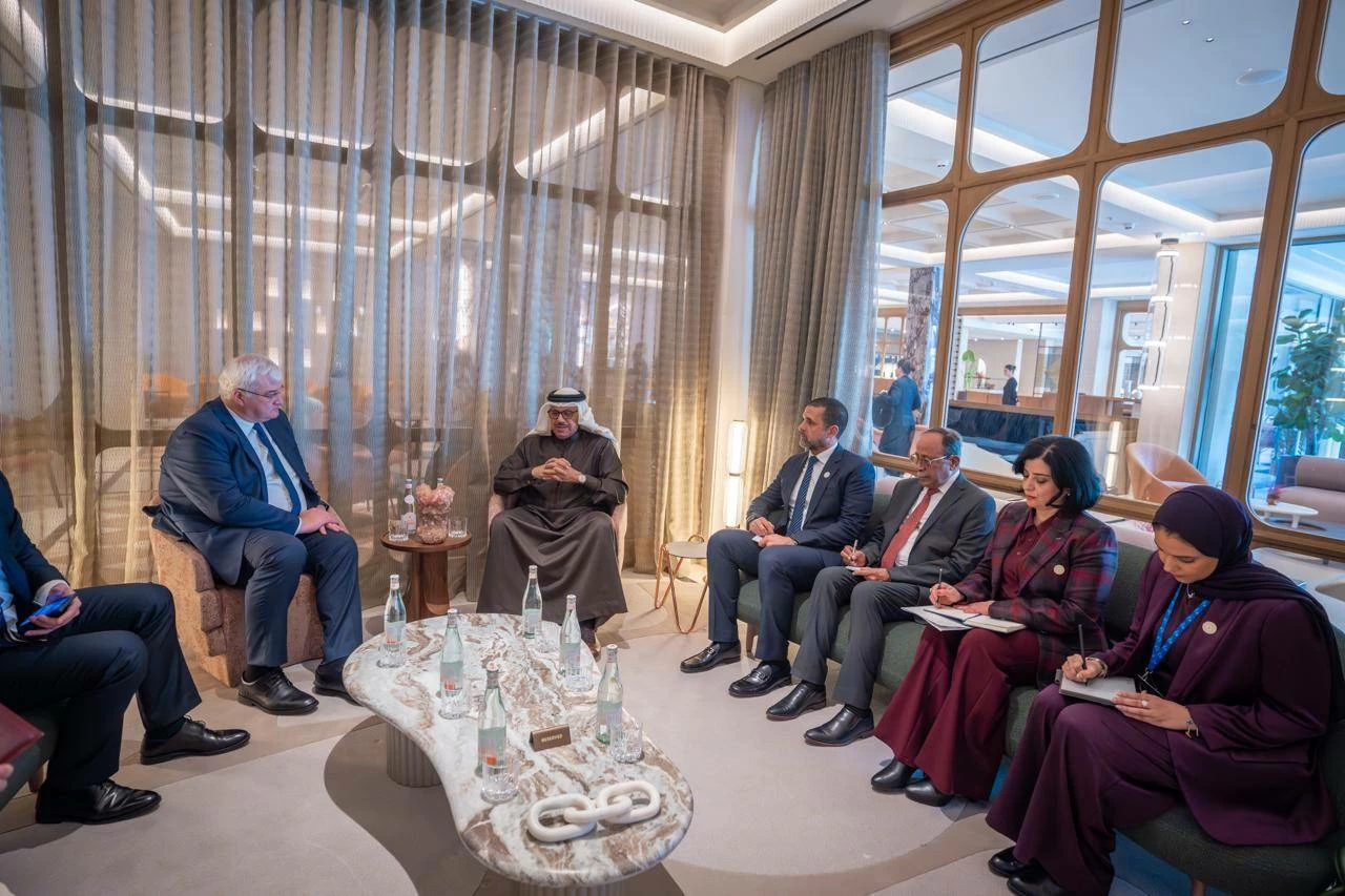 وزير الخارجية يلتقي مع وزير خارجية أوكرانيا في قبرص