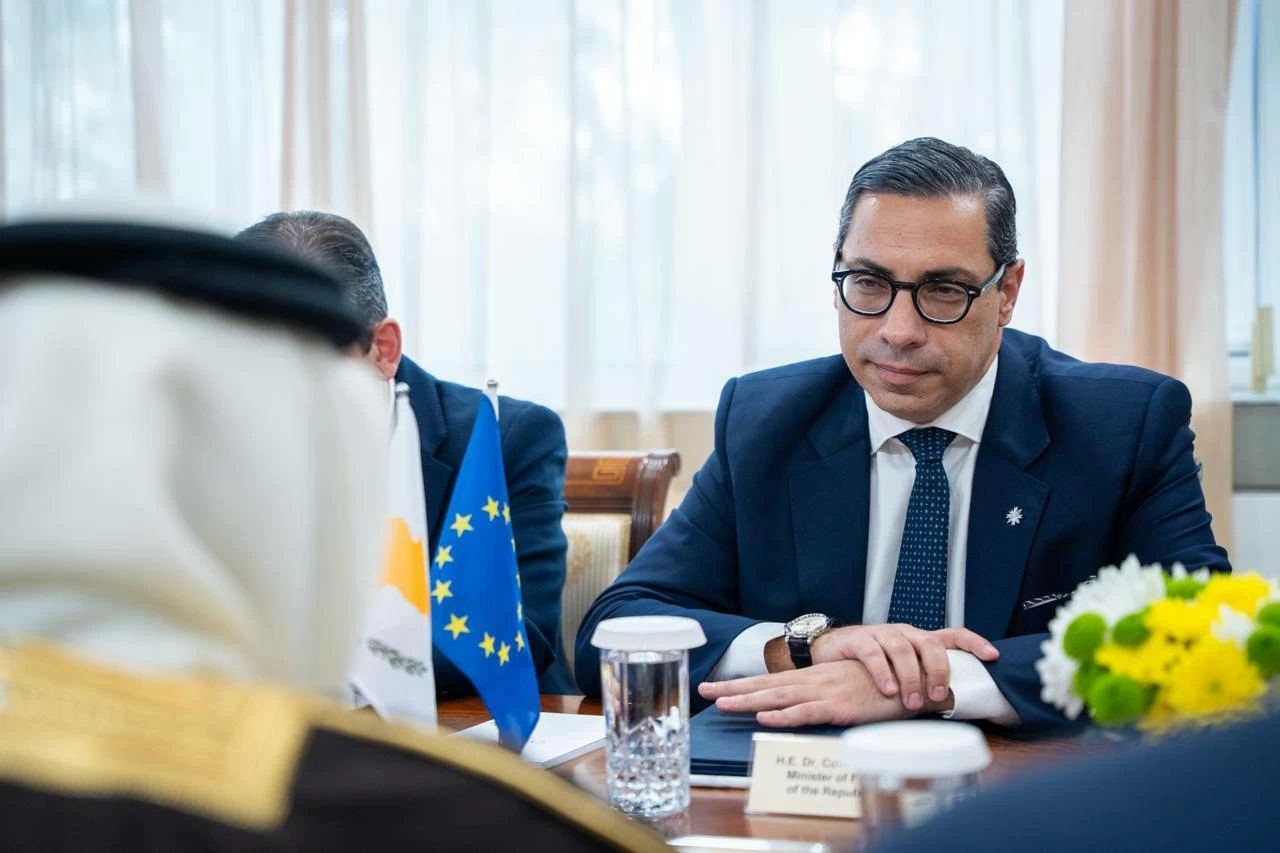 &nbsp;وزير&nbsp;الخارجية&nbsp;يجتمع&nbsp;مع&nbsp;نظيره القبرصي ويشيد بالعلاقات التاريخية بين البلدين