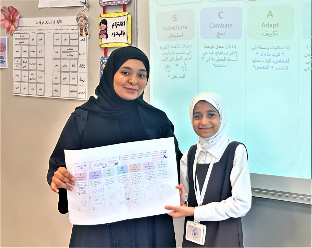 قسم الرياضيات بـ "المالكية الابتدائية الإعدادية" يطبق عددًا من المبادراتلرفع جودة التعليم والتعلّم