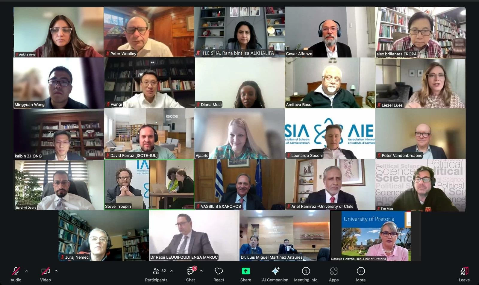 انتخاب المدير العام لمعهد الإدارة العامة عضوًا في الجمعية الدولية لمدارس ومعاهد الإدارة العامة