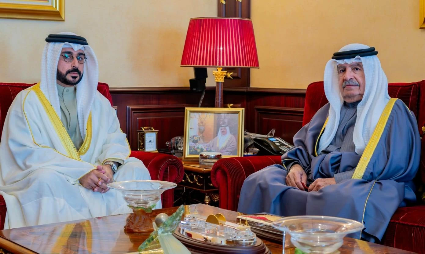 علي بن خليفة يستقبل القنصل العام للبحرين في دبي