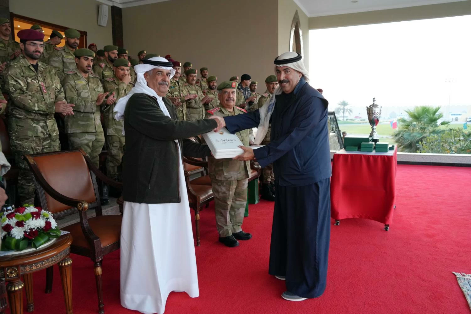 الملك القائد الأعلى للقوات المسلحة ينيب رئيس الحرس الوطني لحضور حفل الختام لبطولتي الرماية والمارثون العسكري