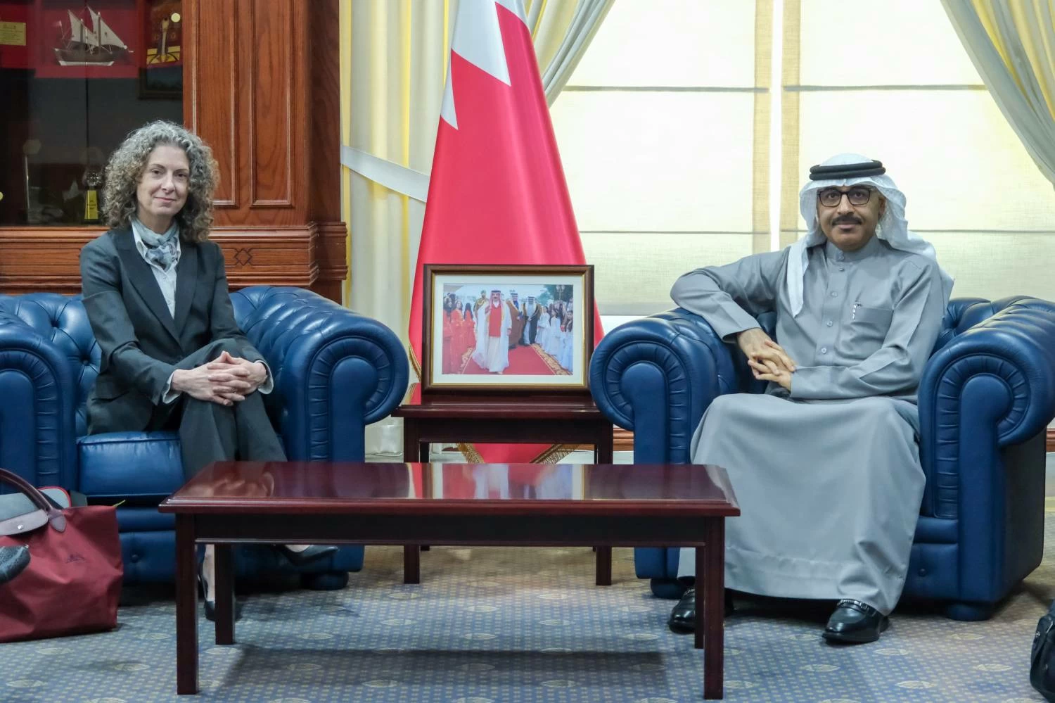 وزير التربية والتعليم يستقبل وفدًا من جامعة بوسطن الأمريكية