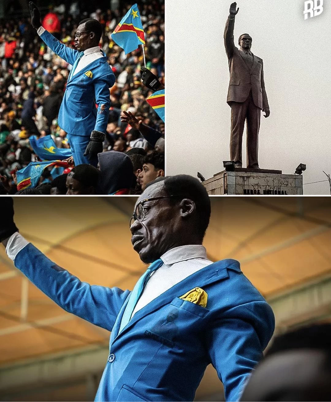 حكومة الكونغو تهدي سيارة للمشجع &laquo;التمثال&raquo; الذي أحيا ذكرى لومومبا