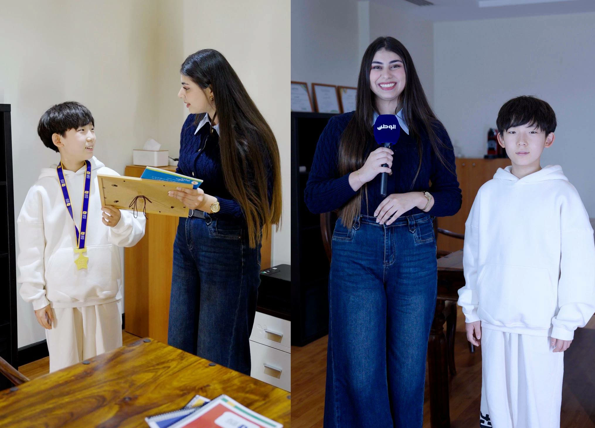 سونغ مين لي.. طالب كوري يتقن العربية في البحرين (فيديو)