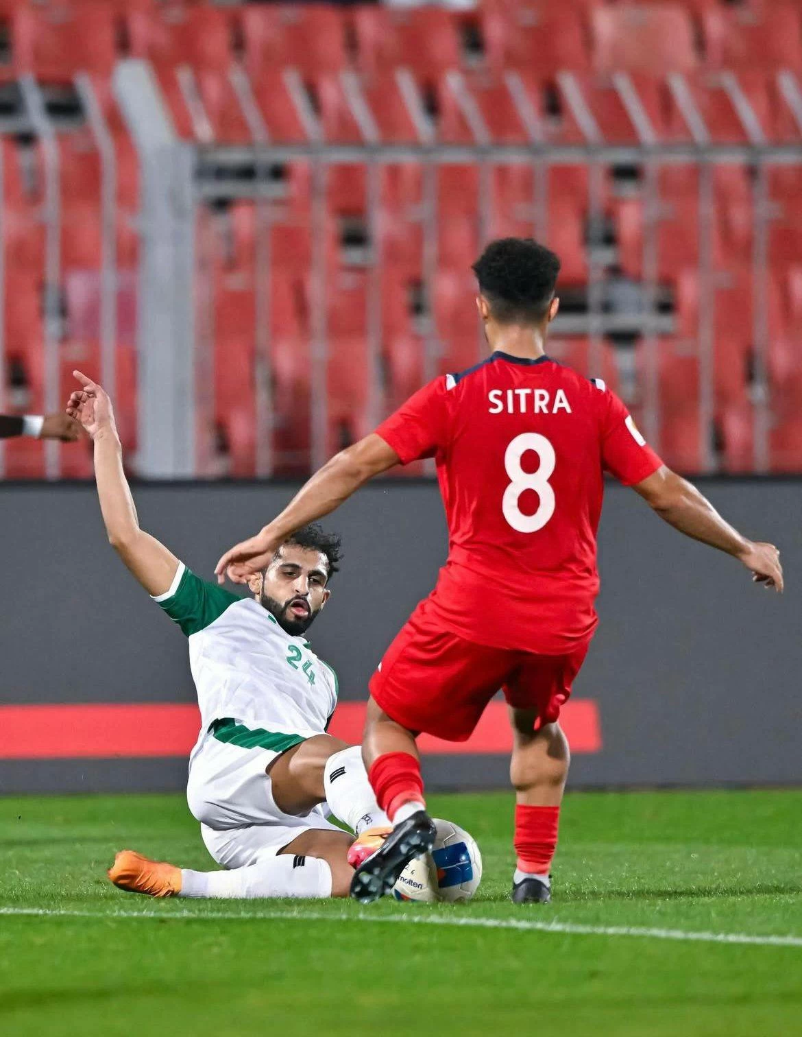 تعادل سلبي بين المالكية وسترة في ختام القسم الأول