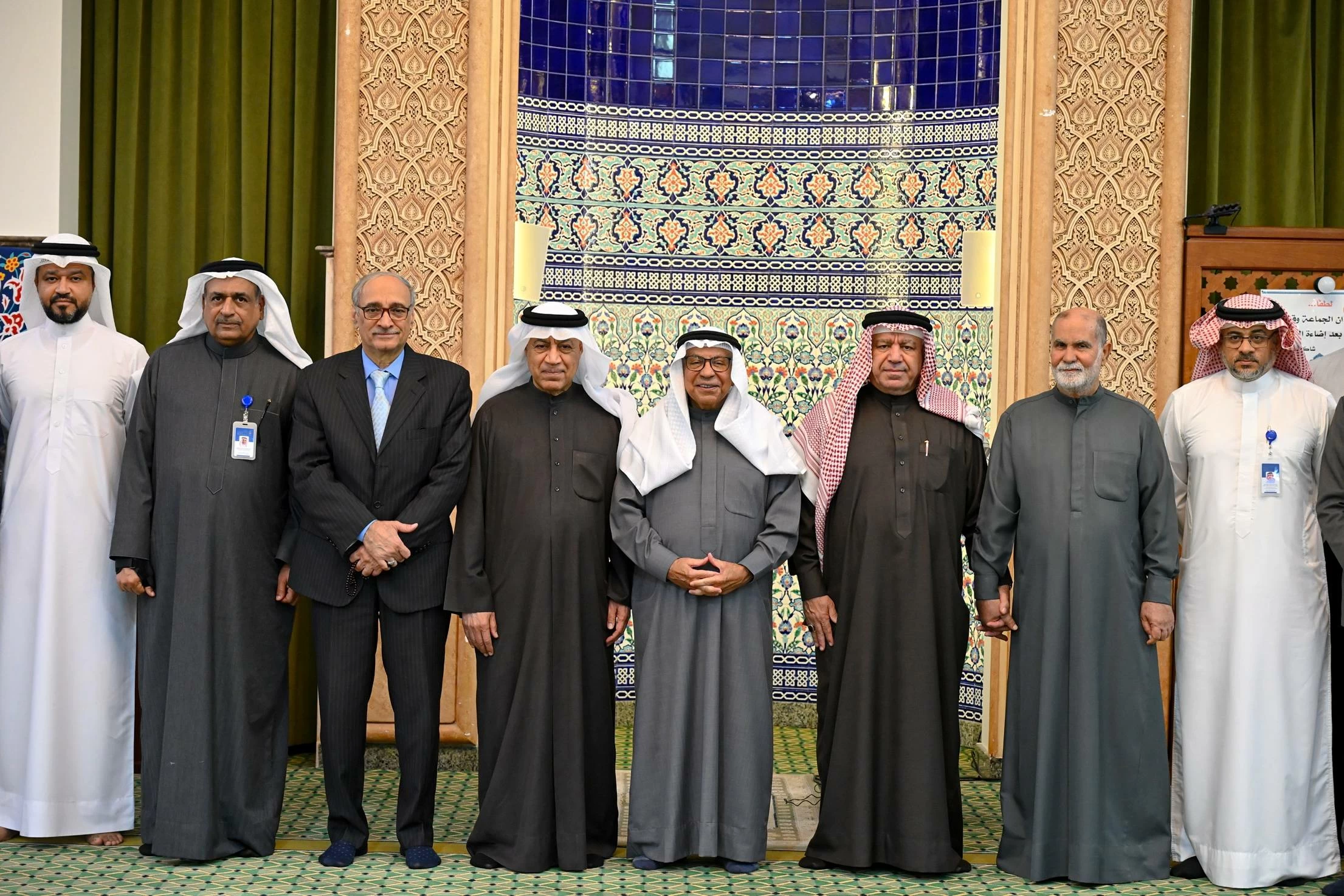 رئيس الأوقاف الجعفرية يزور مسجد مؤمن في المنامة بعد إنجاز مشروع الصيانة الشاملة