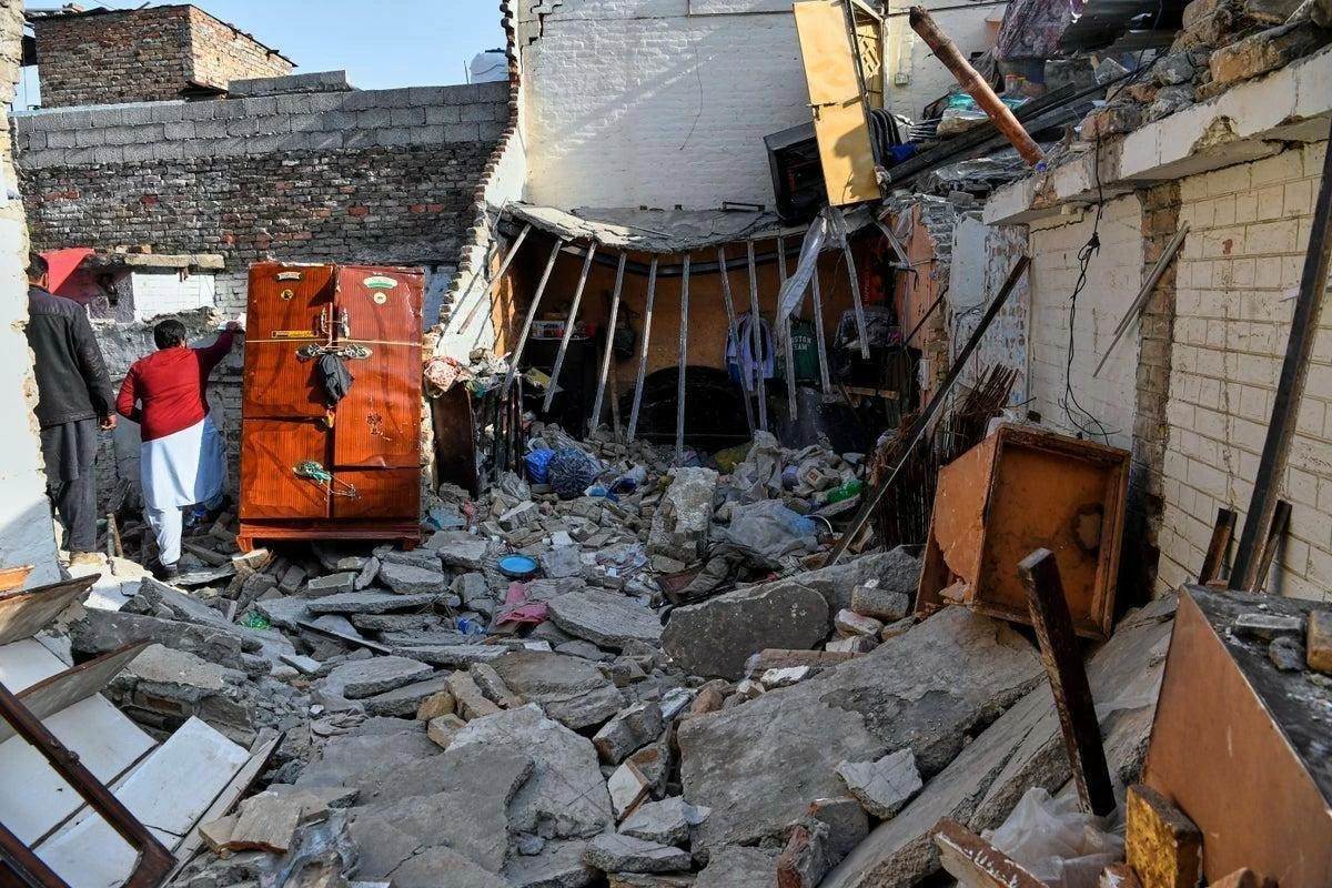 فيديو.. انفجار يودي بحياة عروسين وضيوفهم في باكستان