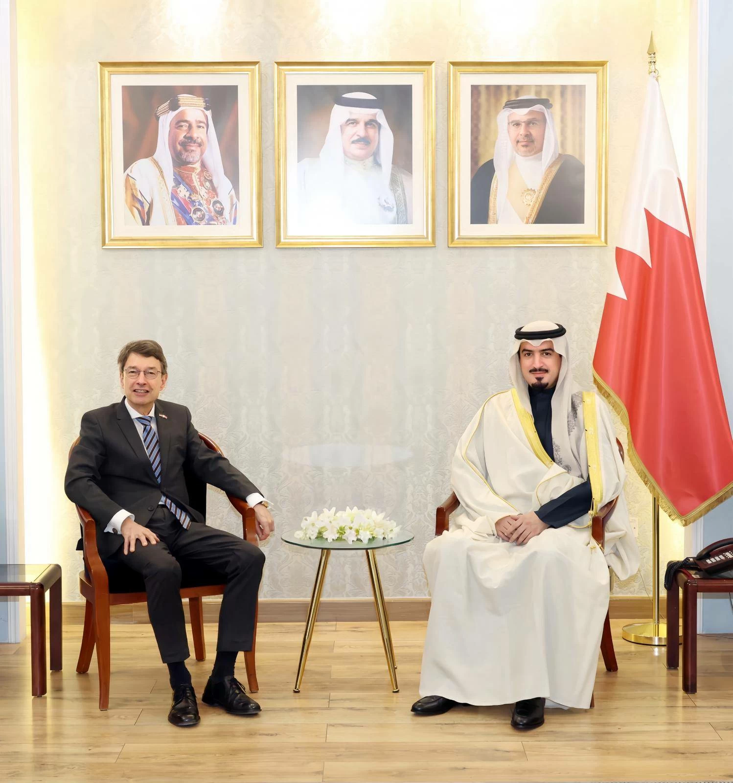 محافظ العاصمة يستقبل السفير الألماني لدى المملكة 