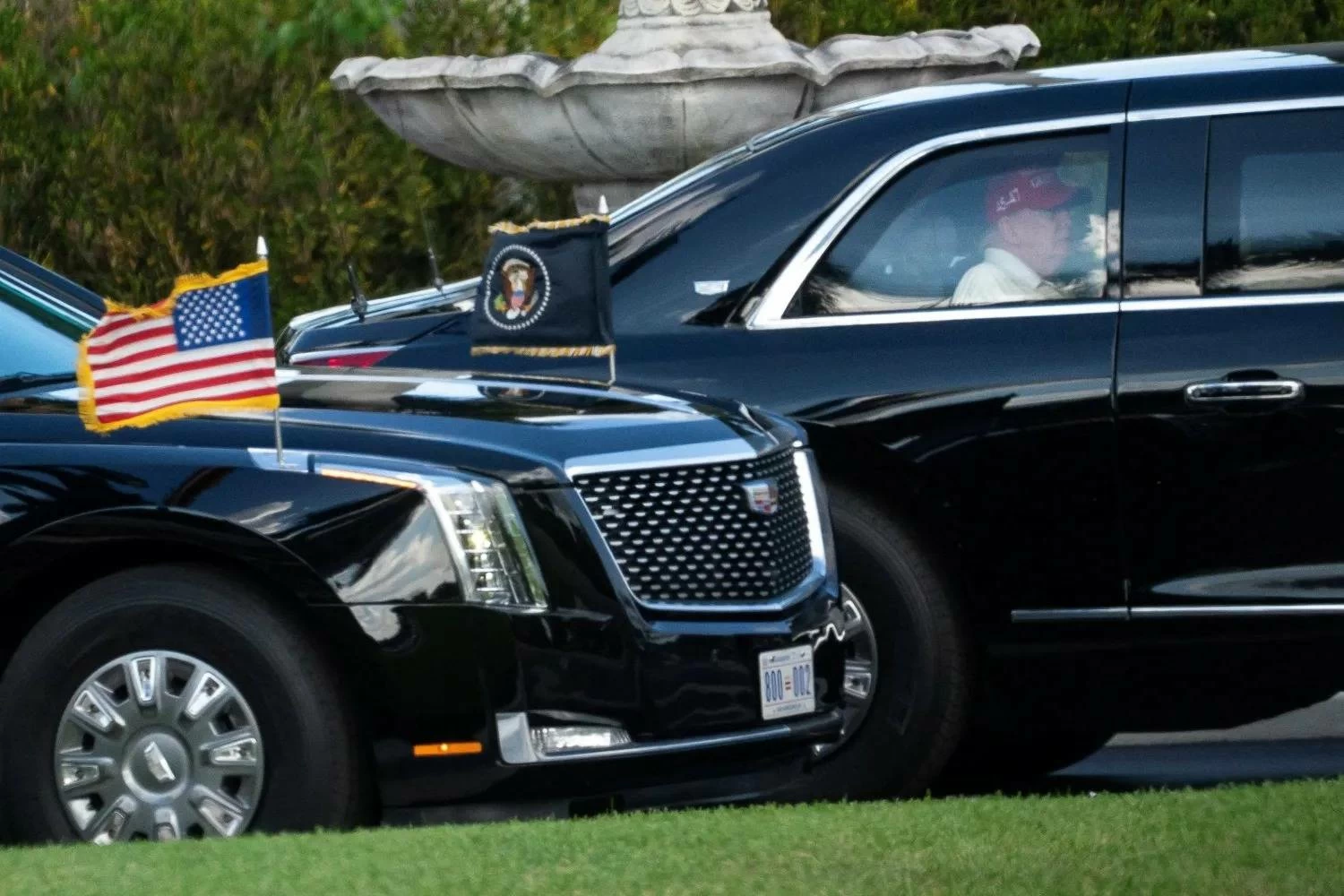 موكب ترامب في فلوريدا يغير مساره بسبب &laquo;جسم مشبوه&raquo;