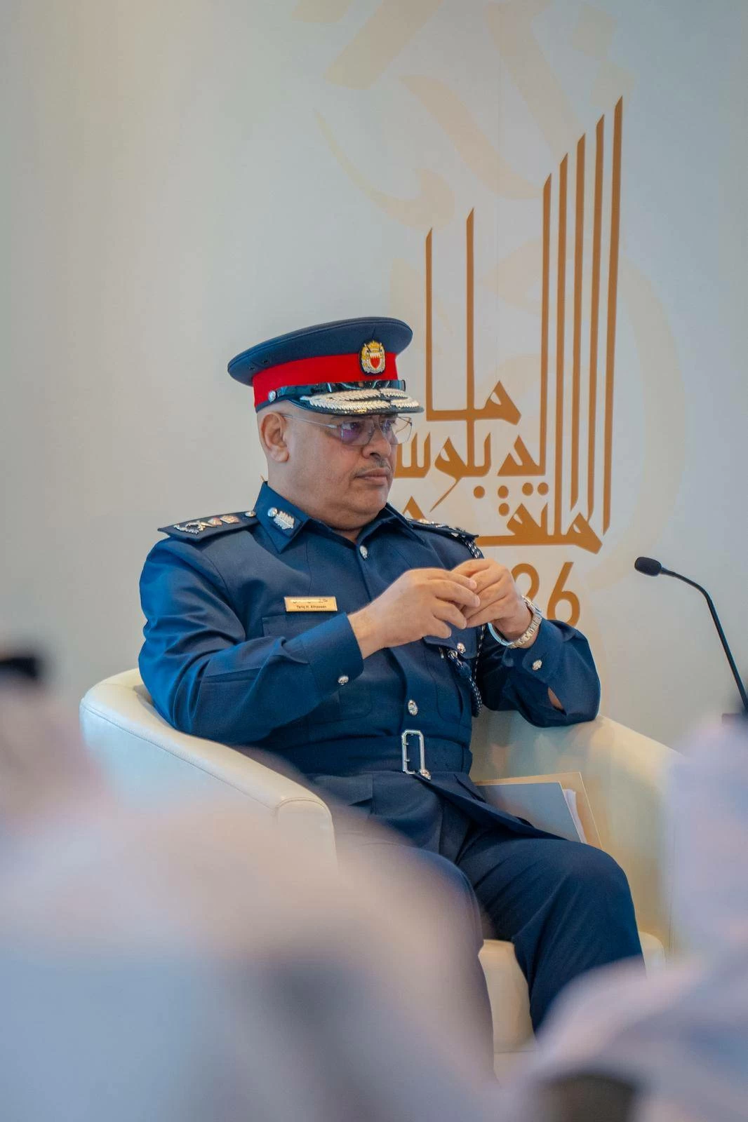 رئيس الشرطة يشارك في جلسة أمنية في إطار الملتقى الدبلوماسي 2026 