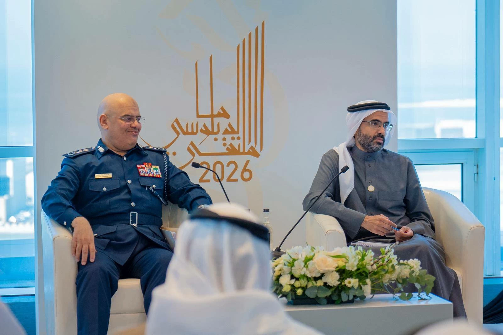 رئيس الشرطة يشارك في جلسة أمنية في إطار الملتقى الدبلوماسي 2026