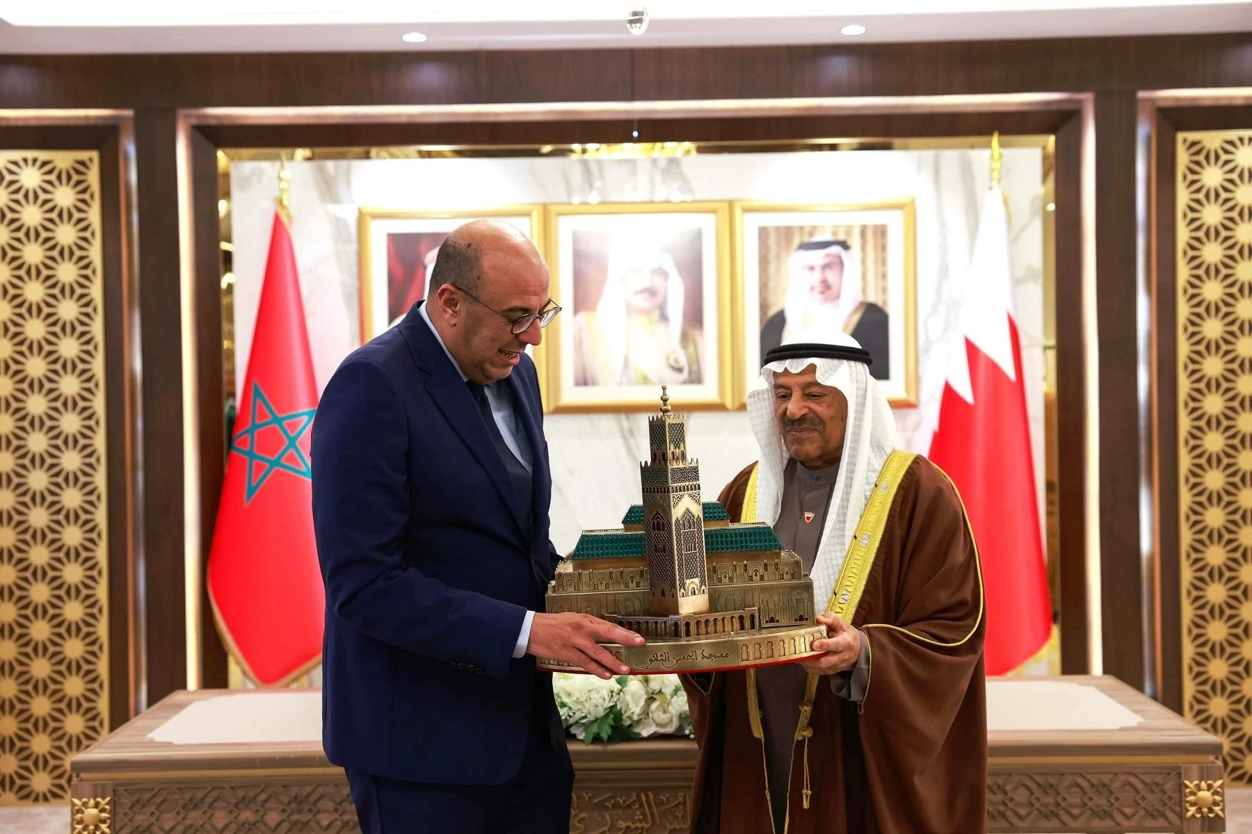 رئيس الشورى يعقد جلسة مباحثات رسمية مع رئيس مجلس المستشارين المغربي 