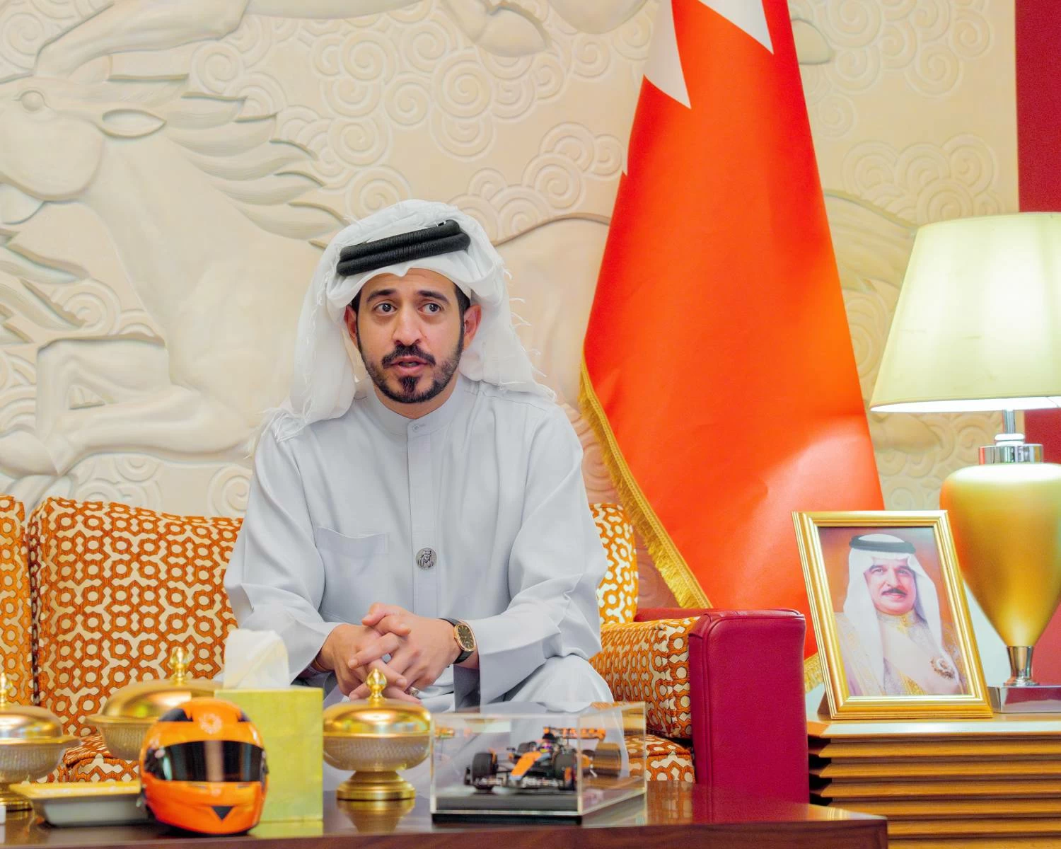 خالد بن حمد يستقبل رئيس الوكالة الدولية لمكافحة المنشطات