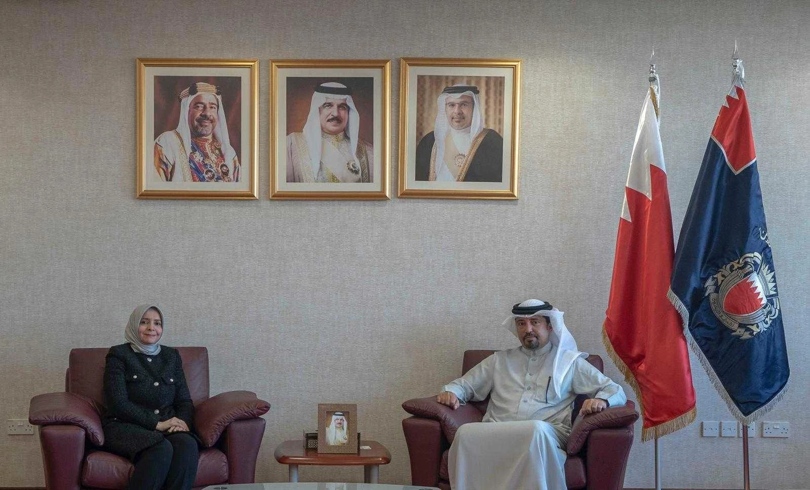 رئيس الجمارك يستقبل سفير جمهورية تركيّا لدى مملكة البحرين