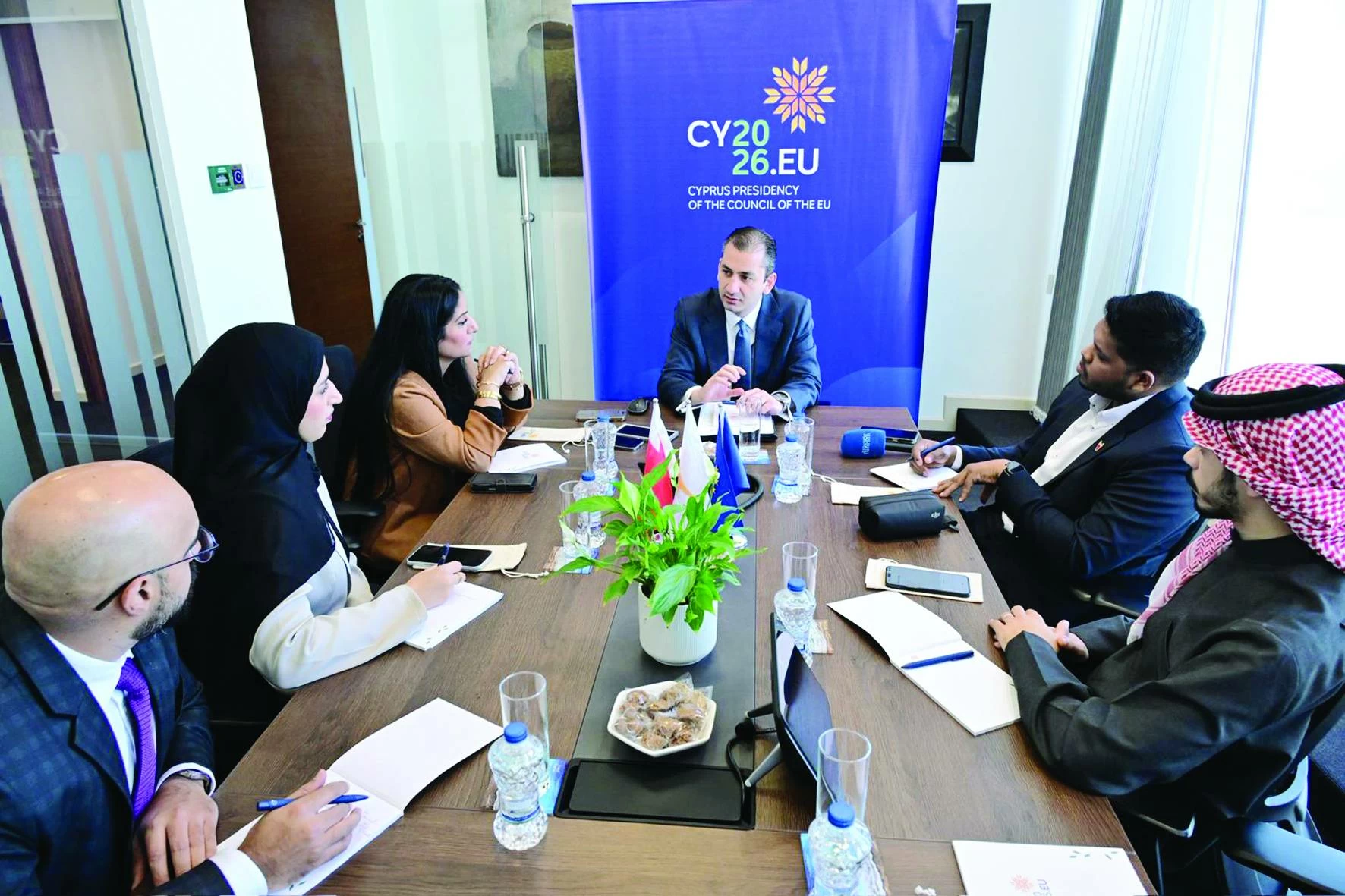 سفير قبرص: الانفتاح على الخليج العربي أحد أبرز الأولويات خلال رئاستنا للاتحاد الأوروبي