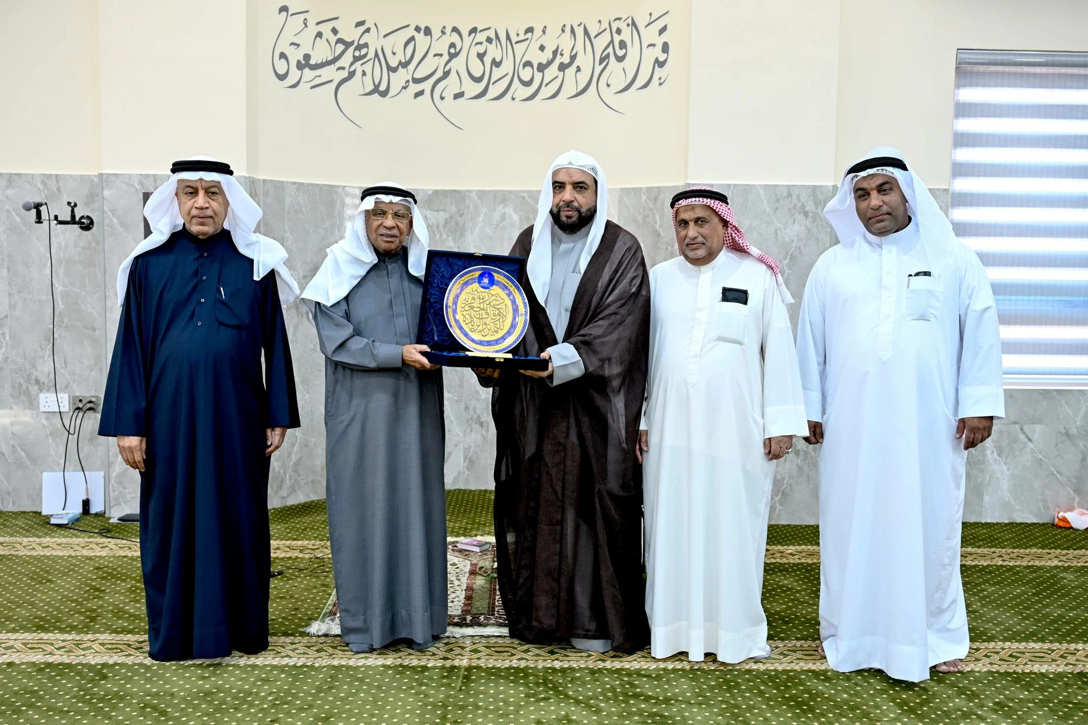 رئيس "الجعفرية" يفتتح مسجد الإمام الحسن في توبلي