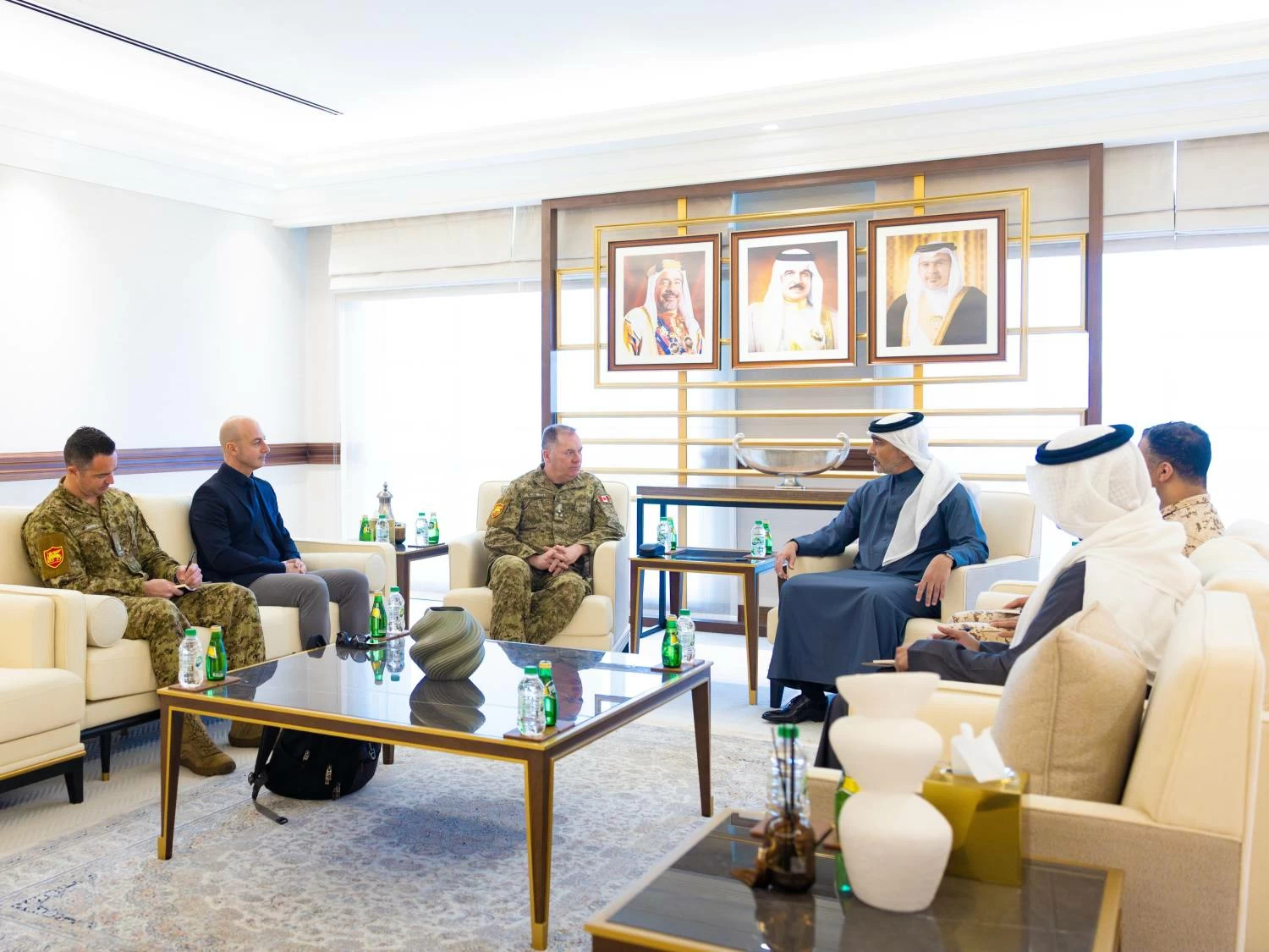 نائب مستشار الأمن الوطني  يستقبل نائب قائد القوات المشتركة لحلف شمال الأطلسي (الناتو)