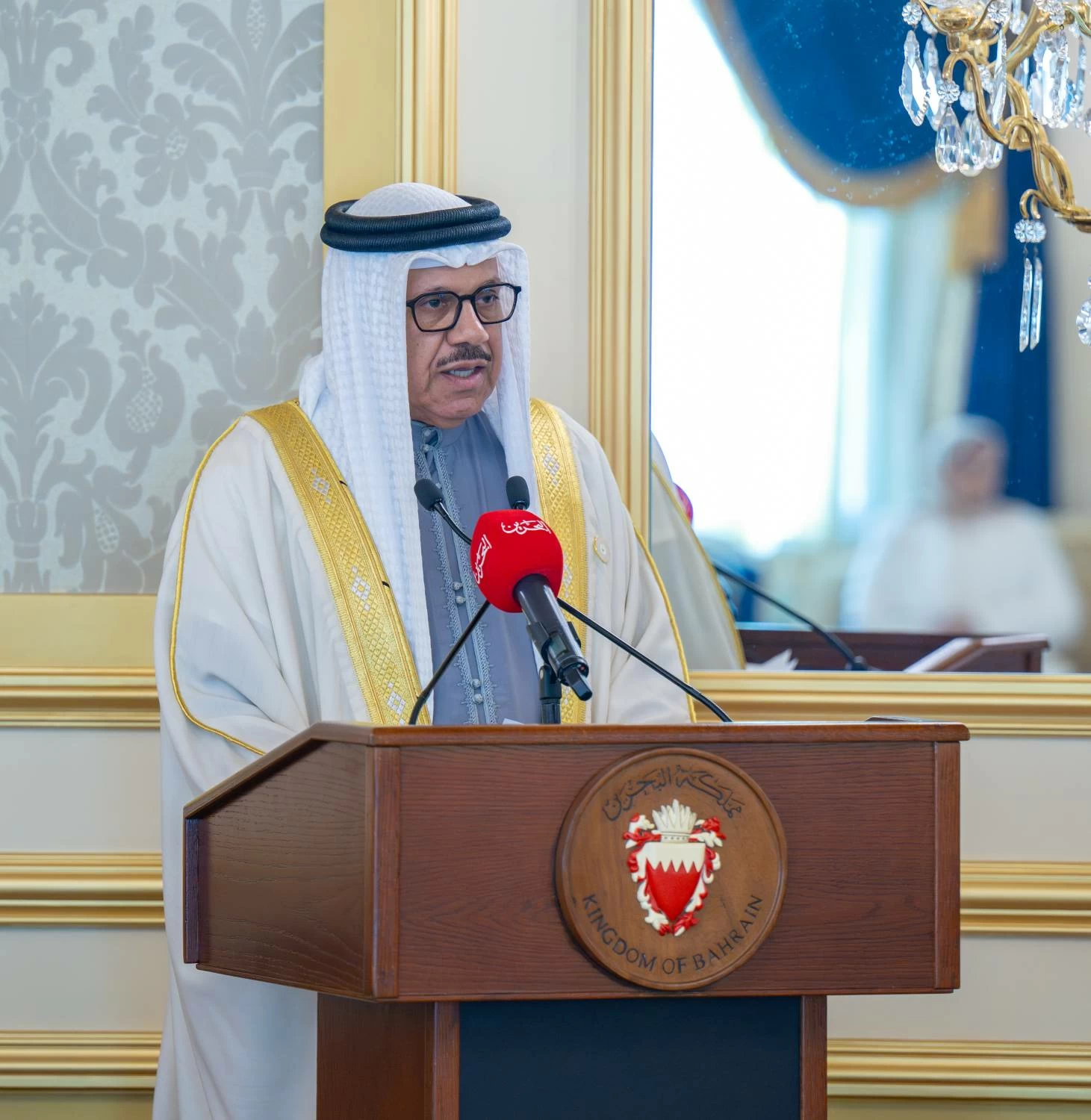 الملك ينيب عبدالله بن حمد لحضور حفل استقبال رؤساء البعثات الدبلوماسية في الخارج