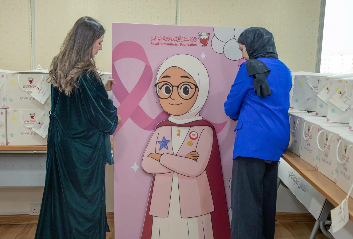 المؤسسة الملكية للأعمال الإنسانية تنفذ مبادرة "قوتي أكبر من كل تحدي" لدعم مرضى السرطان