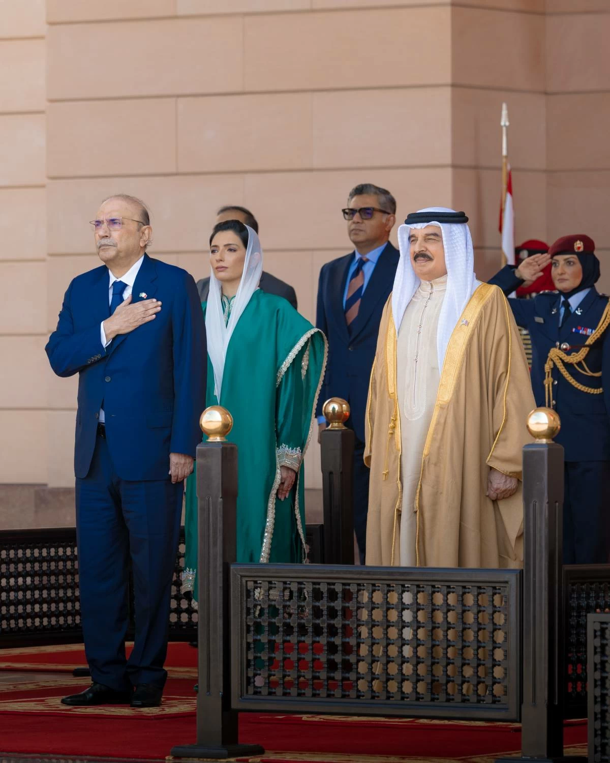 جلالة الملك يستقبل رئيس جمهورية باكستان الإسلامية