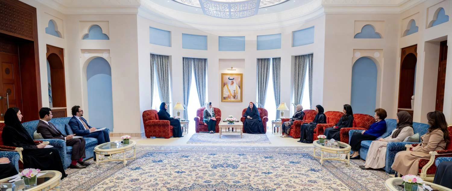 قرينة عاهل البلاد المعظم تلتقي السيدة الأولى لجمهورية باكستان الإسلامية