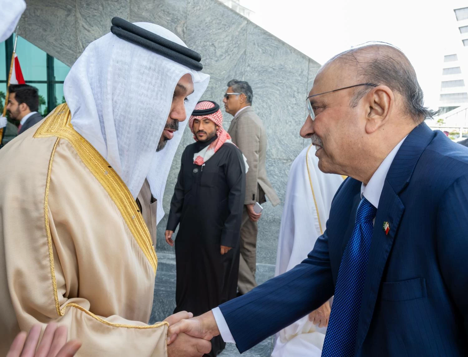 رئيس باكستان الإسلامية الشقيقة يزور مجلس التنمية الاقتصادية