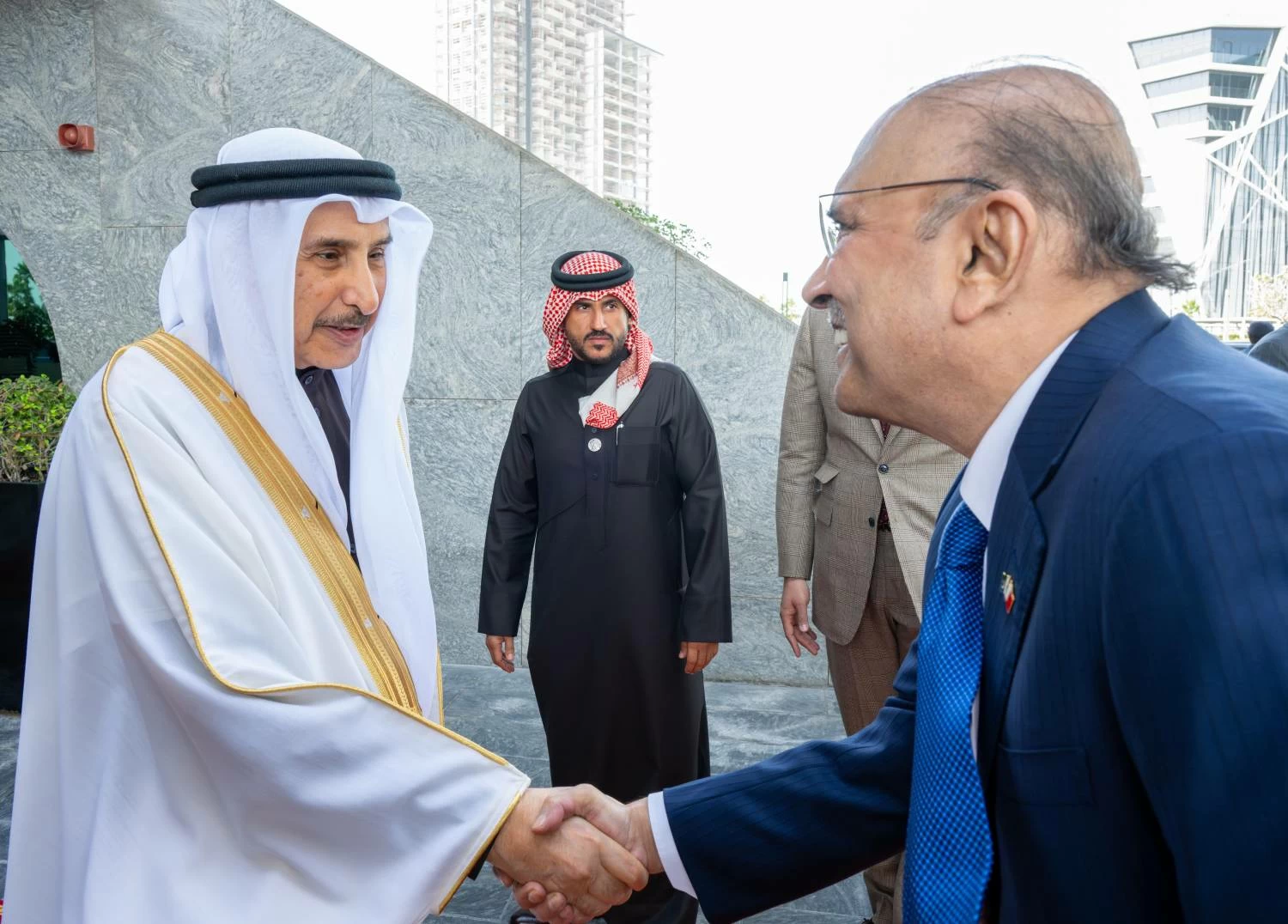 رئيس باكستان الإسلامية الشقيقة يزور مجلس التنمية الاقتصادية 