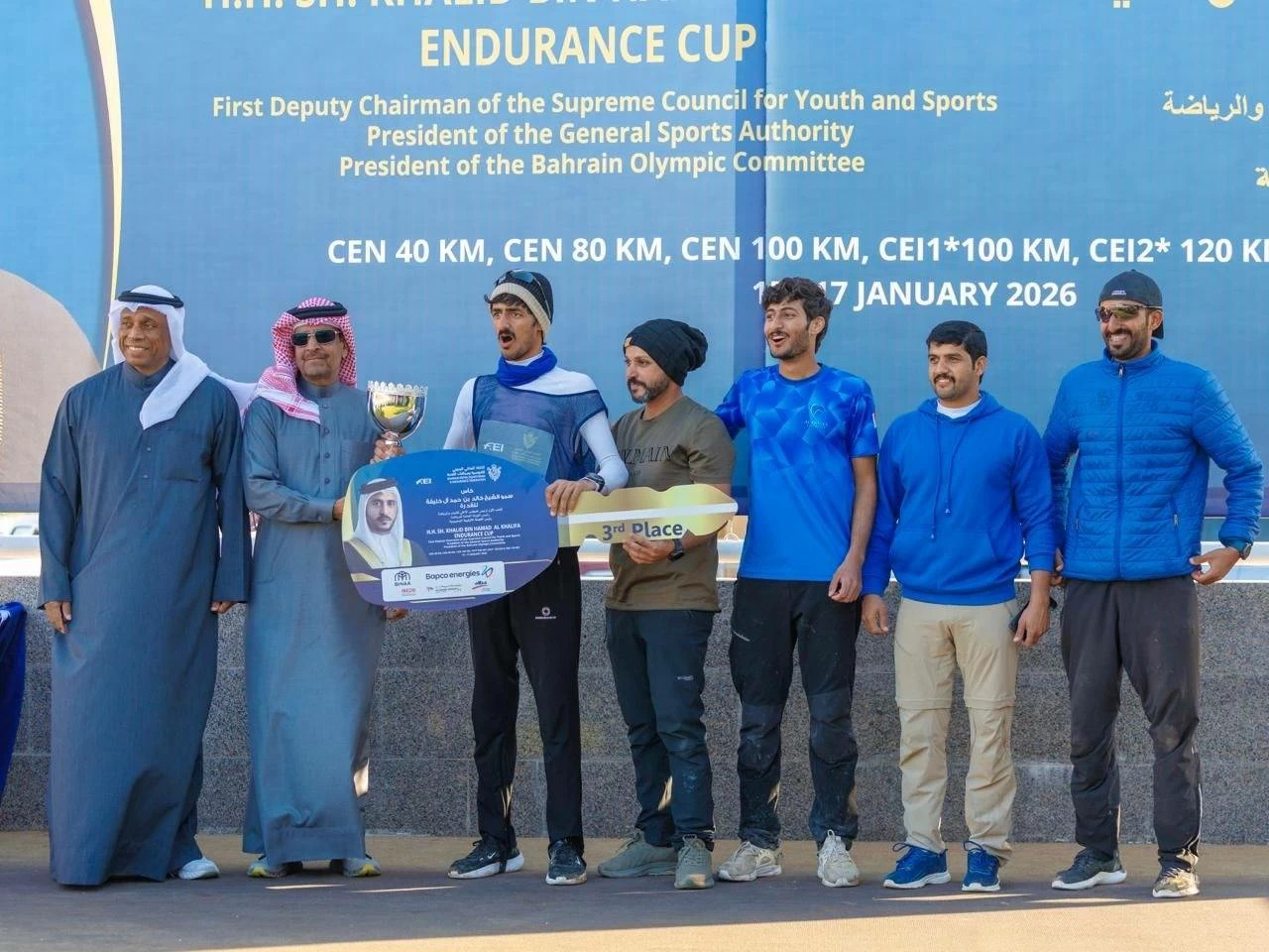 ختام ناجح لبطولة كأس سمو الشيخ خالد بن حمد آل خليفة لسباقات القدرة