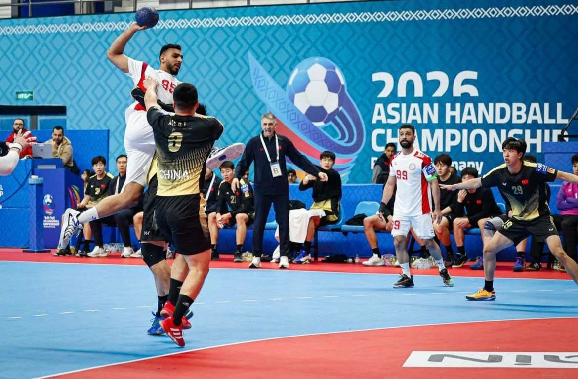 المحاربين يعبرون سور الصين بانتصار كبير في آسيوية اليد