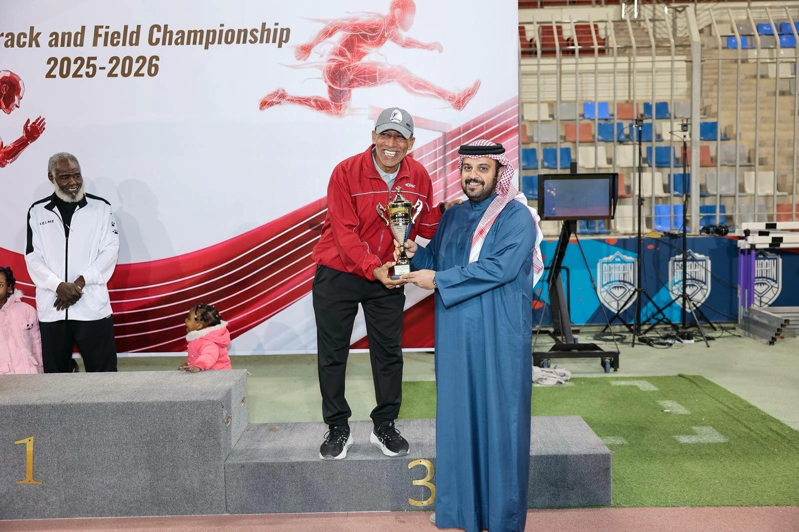 البسيتين يتوج ببطولتي الشباب والأشبال للميدان والمضمار 