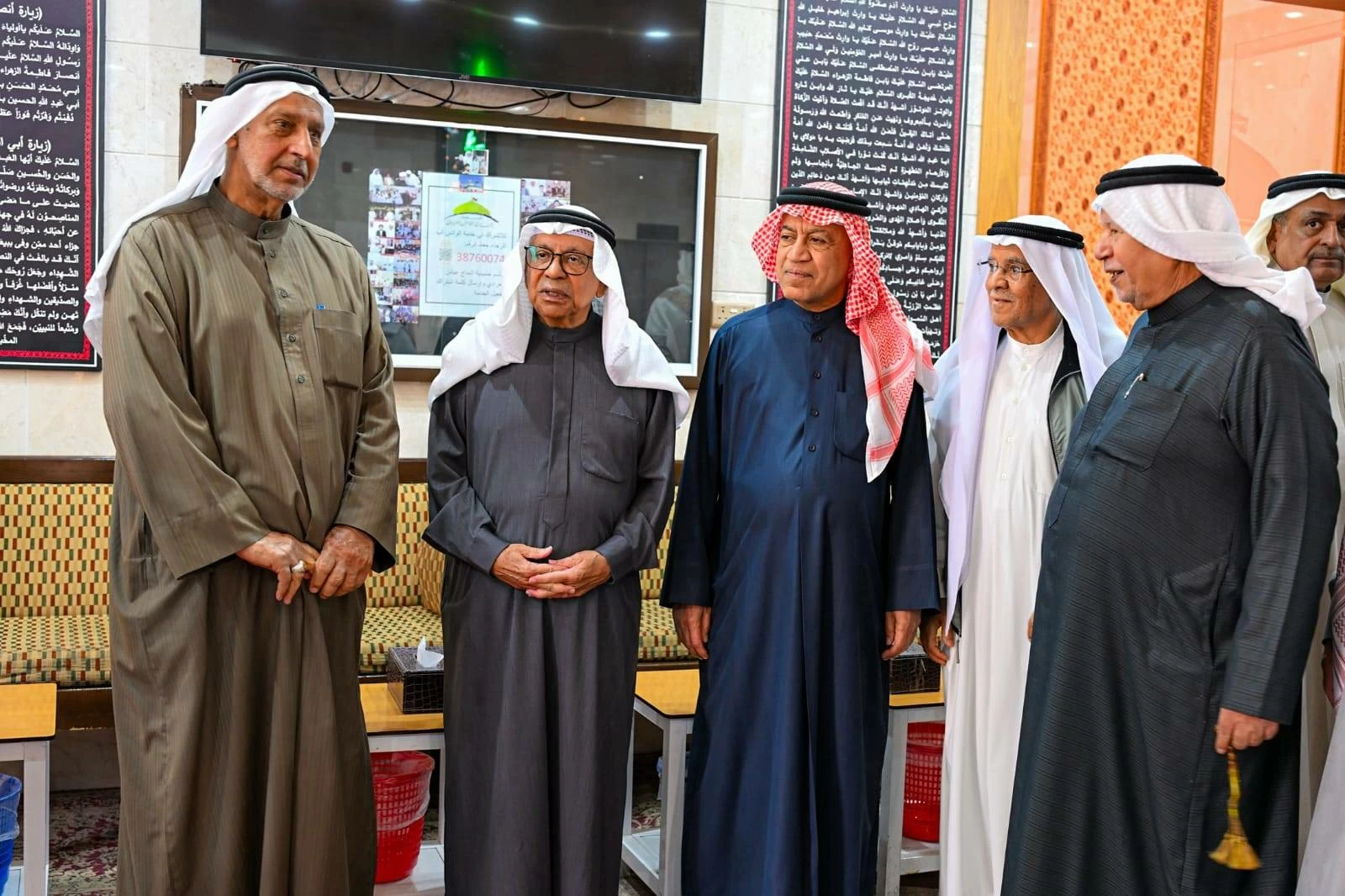 رئيس الأوقاف الجعفرية يقوم بجولة ميدانية في عدد من دور العبادة بمنطقة عراد