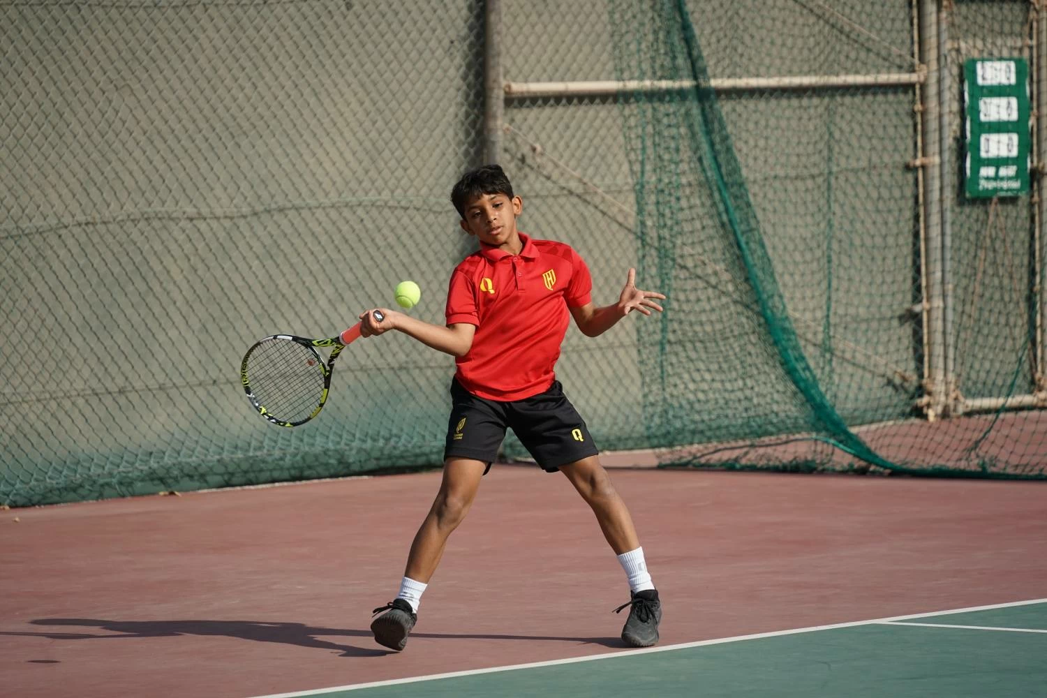 إنطلاقة قوية لبطولة الاتحاد الآسيوي للتنس للناشئين تحت 14 سنة