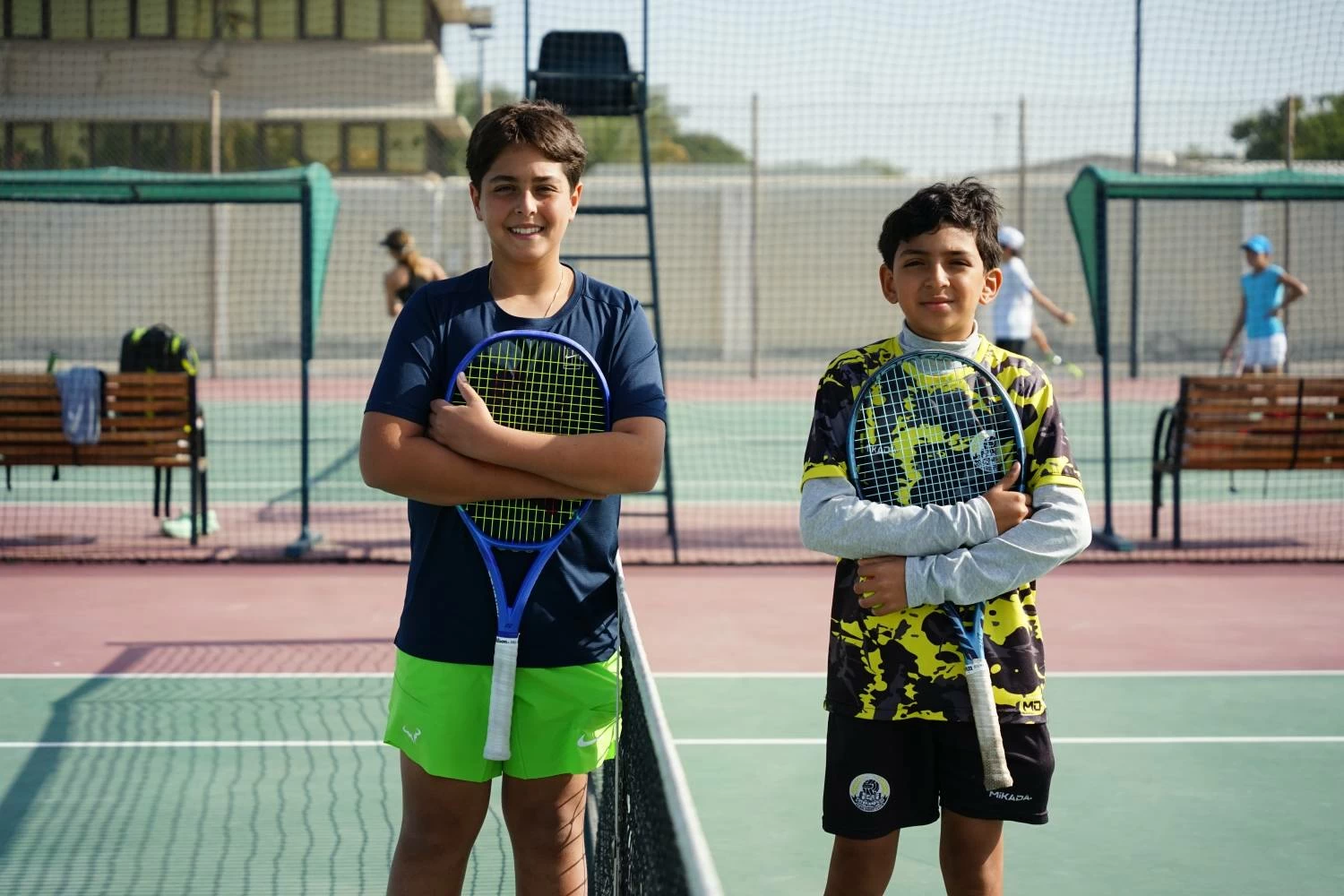 إنطلاقة قوية لبطولة الاتحاد الآسيوي للتنس للناشئين تحت 14 سنة