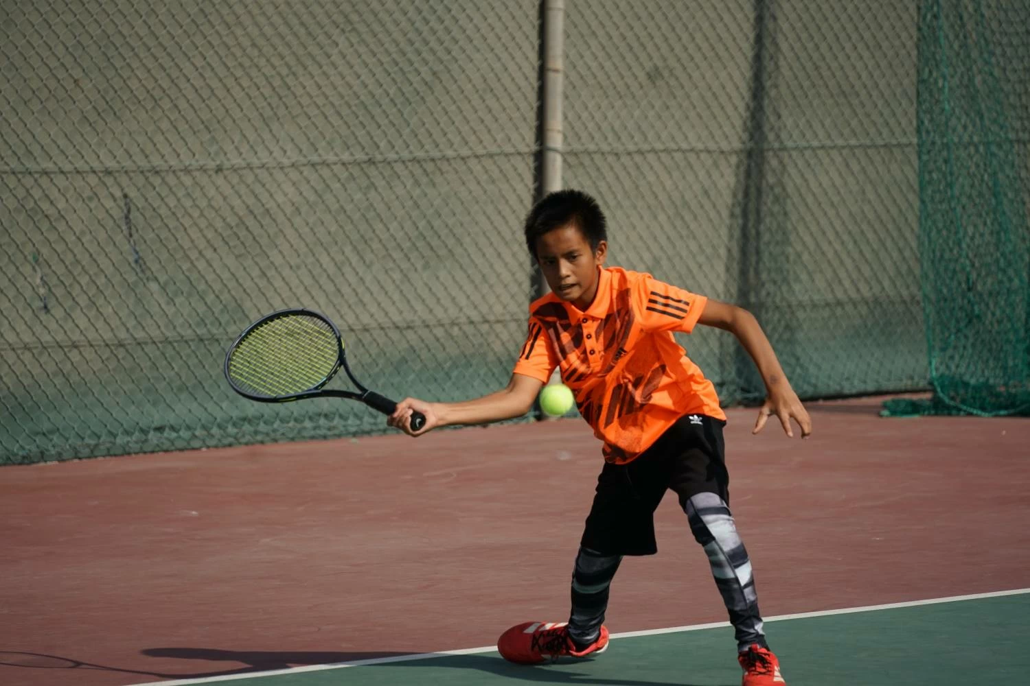 إنطلاقة قوية لبطولة الاتحاد الآسيوي للتنس للناشئين تحت 14 سنة