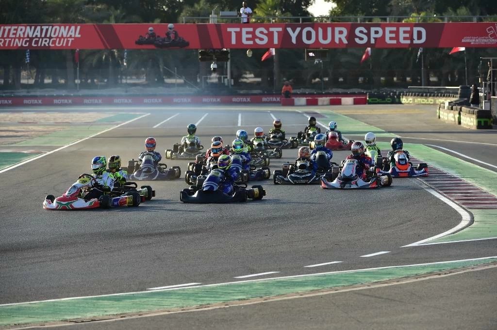 تألق متسابقي الكارتنج خلال رابع جولات تحدي البحرين روتاكس ماكس