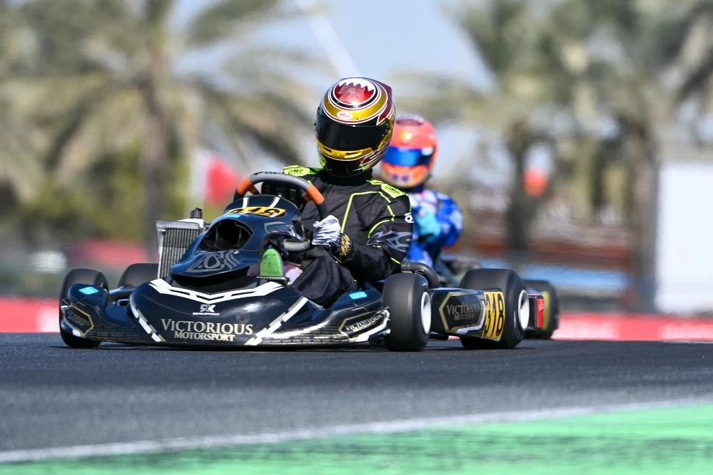 تألق متسابقي الكارتنج خلال رابع جولات تحدي البحرين روتاكس ماكس