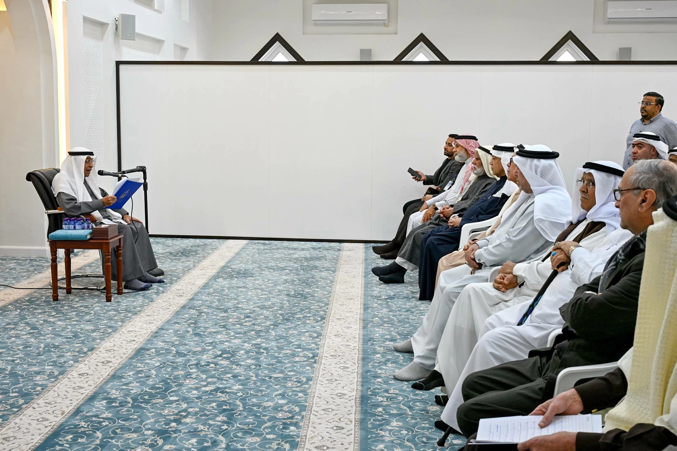 رئيس الأوقاف الجعفرية يفتتح مسجد الشيخ علي بعد إنجاز الصيانة الشاملة&nbsp;