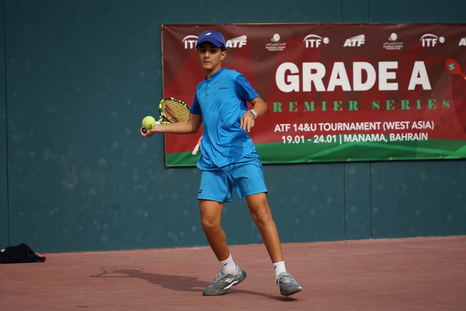 انطلاق الدور الرئيسي لبطولة الاتحاد الآسيوي للتنس لتحت 14 سنة