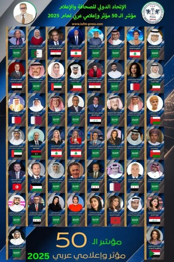 الكاتبة في «الوطن» سوسن الشاعر ضمن قائمة أكثر 50 إعلامياً تأثيراً بالوطن العربي 